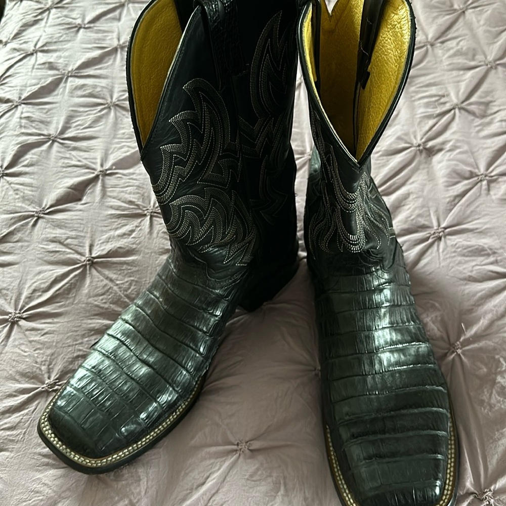 Cavender Caiman Cowboy Boots